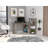 Masai Writing Computer Desk, Five Open Shelves-75264447