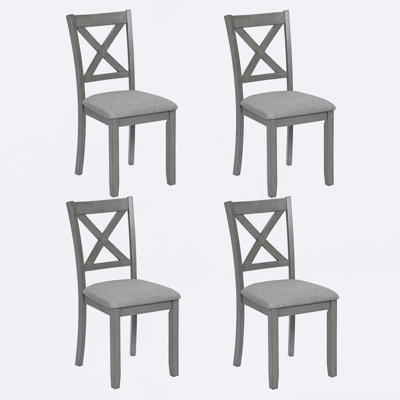 Chaises de cuisine avec siège rembourré, chaise d'appoint pour la salle à manger