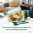 Plastic Salad Container with Leakproof Flip Top
