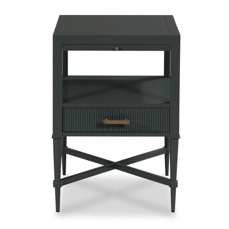 Thornapple Bedside Table, Coal