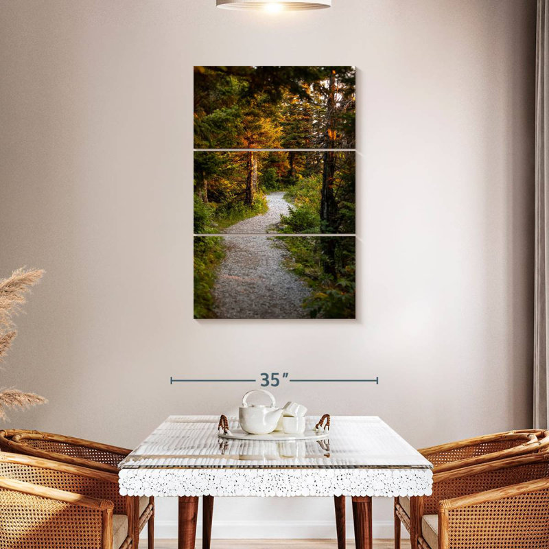 Alvord Wooded Path, 32" H x 20" W