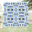 Panneaux muraux fleurs artificielles, panneaux muraux fleurs 6PCS, décoration murale fleurs artificielles 