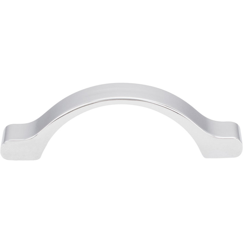 Seaver 3" Center to Center Arch Pull, Polished Chrome
