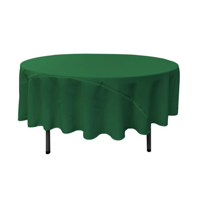 Fisher Solid Color Round Tablecloth