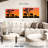 Orange Sunset Elephants-107951848