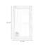 Miroirs pleine longueur rectangulaires en bois massif-129871000