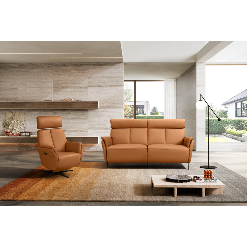 Canapé Beverly, Chameau