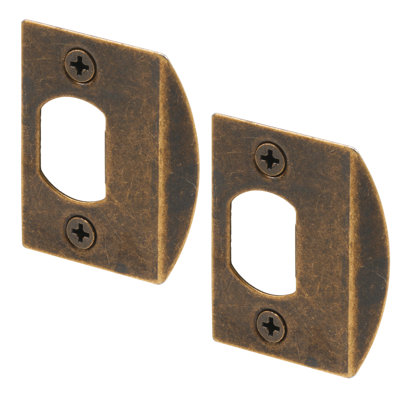 Verrou à loquet, finition laiton antique (paquet de 2)