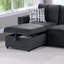 Canapé-lit modulaire en velours 90 po avec méridienne et rangement, canapé-lit escamotable-1317239124