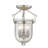 Husman Glass Semi Flush Mount-16518442-16518437