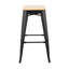 Ensemble de 2 tabourets de bar Oregon
