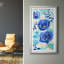 Blue Modern Garden II - Imprimé-61457611-61457613