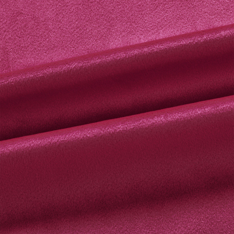 Paire de rideaux occultant avec passe-tringle Ike, L 52 po x L 84 po, Bourgogne