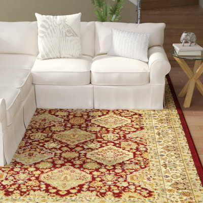 Tapis oriental rouge Schmitt