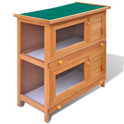 Weather Resistant Rabbit Small Animal Hutch