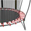 Trampoline rectangulaire - élastique - ROSE