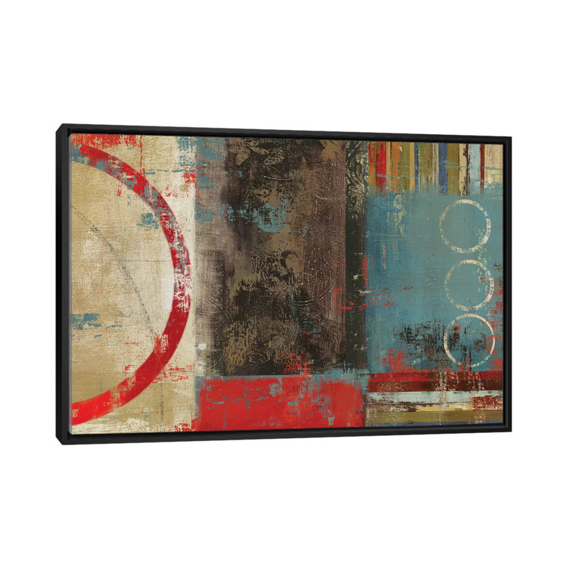 Void par PI Studio - Estampe numérique sur toile tendue avec châssis, H 18 po x l 26 po x P 1,5 po, Pas de tapis