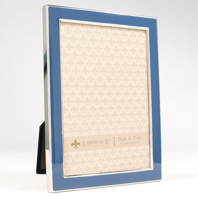 Brezza Navy Matte Picture Frame, 5" x 7"
