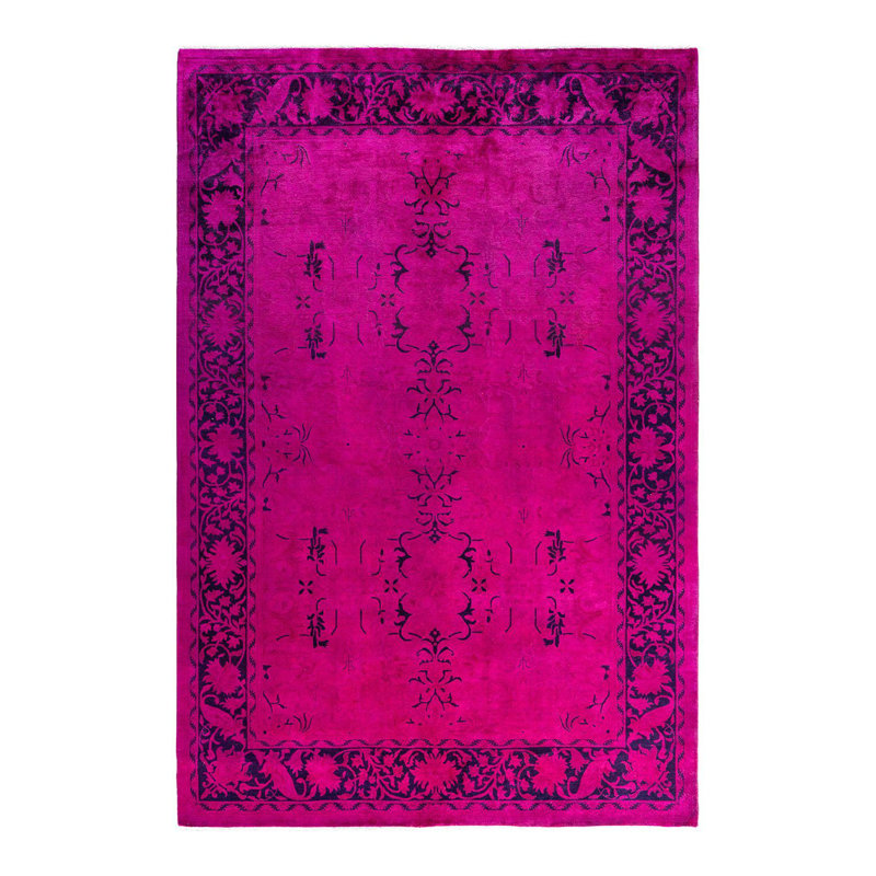 Kireina One-of-a-Kind 6' 1" X 9' 3" Hand Knotted Area Rug