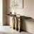 Rectangle Black Sintered Stone Console Table-1017376840