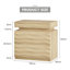 60cm W Manufactured Wood Bedside Table-586502271