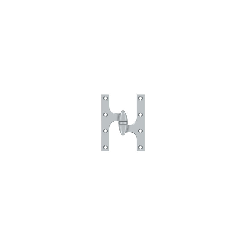 Hinge, Right Hand, Brushed Chrome