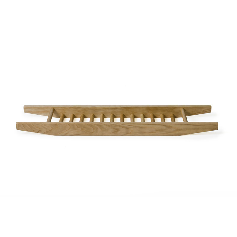 Belinda Freestanding Bath Rack, Oak
