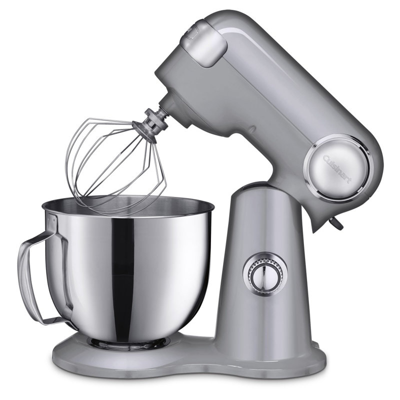 Cuisinart 12 Speed 5.5 Qt. Stand Mixer, Silver Lining