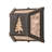 Jamareon Steel Flush Mounted Sconce