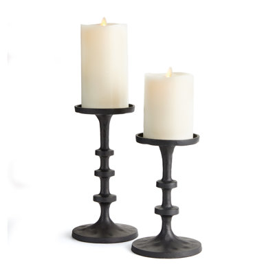 10'' H Aluminum Tabletop Candlestick