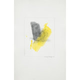 Yellow Graphite Painting by Joyce Creiger