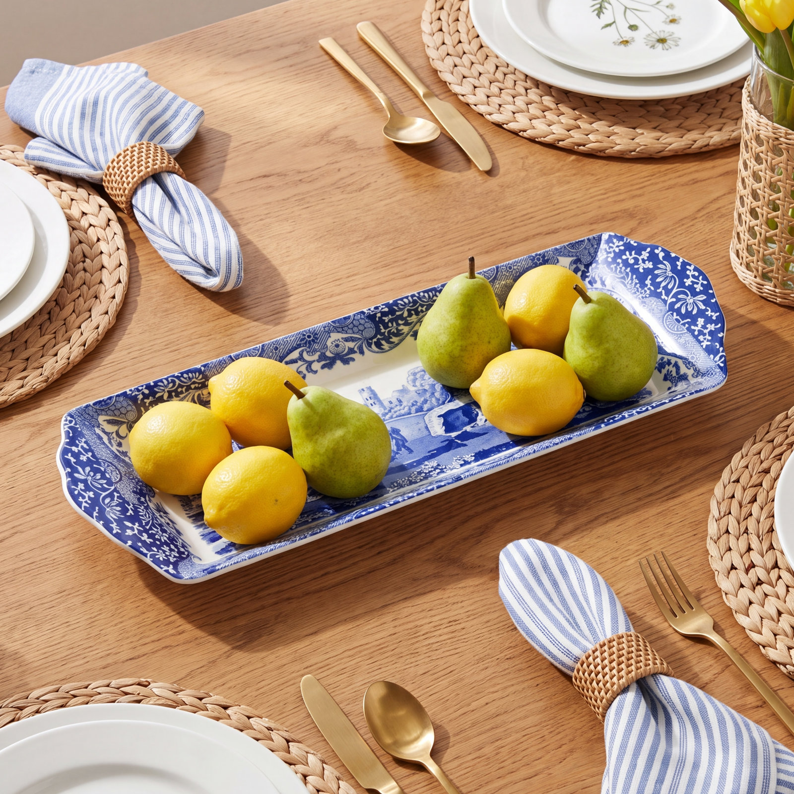 Blue Italian Small Tray