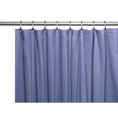 Doublure de rideau de douche simple avec œillets en métal Gallaway