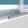 57" - 60" W X 79" H Frameless Double Sliding Shower Door With Upgraded Crashproof System Technology