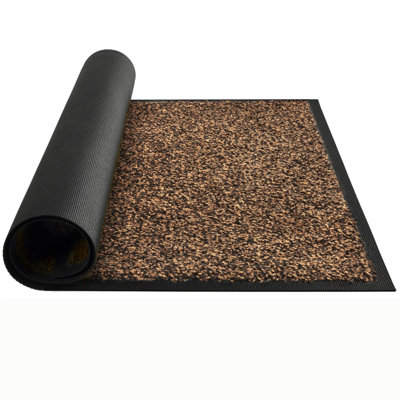 Très grand tapis anti-salissures ultra-absorbant