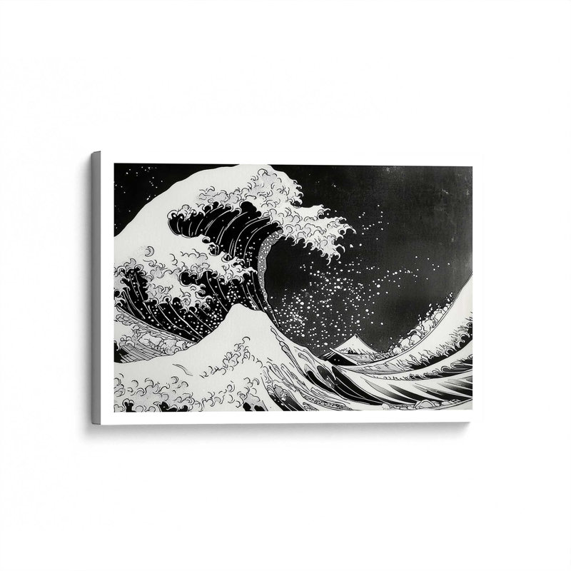 Azemine -Nocturne Tide Wrapped Canvas Print Canvas, 20" H x 30" W, Stretched Canvas