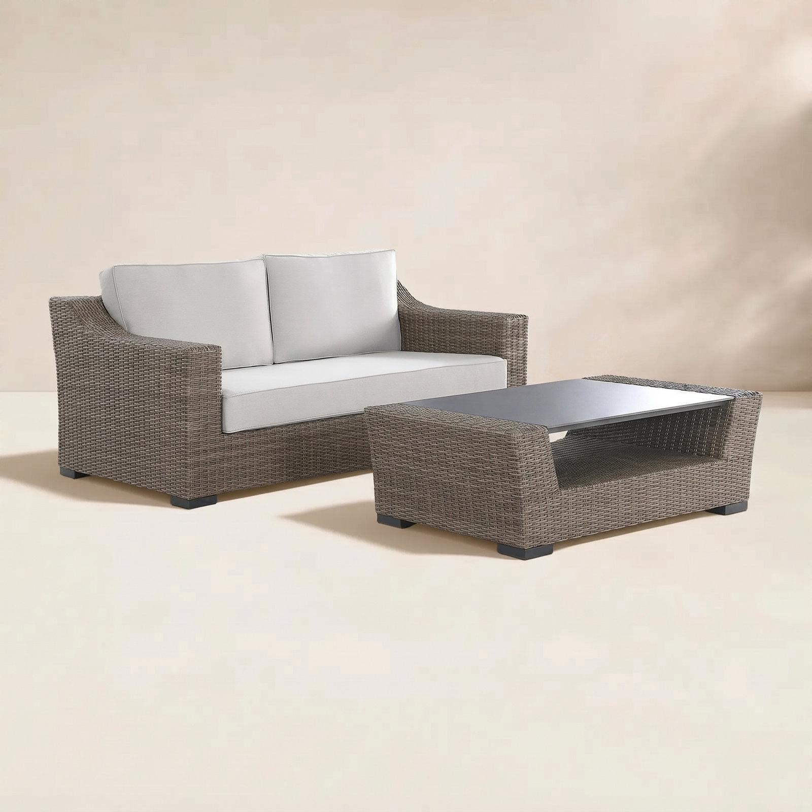 Tymere - Person Patio Conversation Set with Cushions