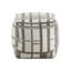 Pouf carré en tissu jacquard multicolore avec repose-pieds moderne, repose-pieds, repose-pieds antidérapant, fauteuil à billes, repose-pieds 1pc-1806014946