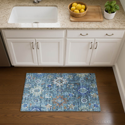 Machine Washable Mayfield AMF1927 Global Rug