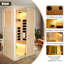 Single Person Spruce Far Infrared Sauna Hair