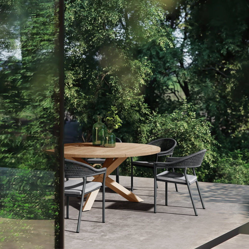Sicily 63" Round Dining Table