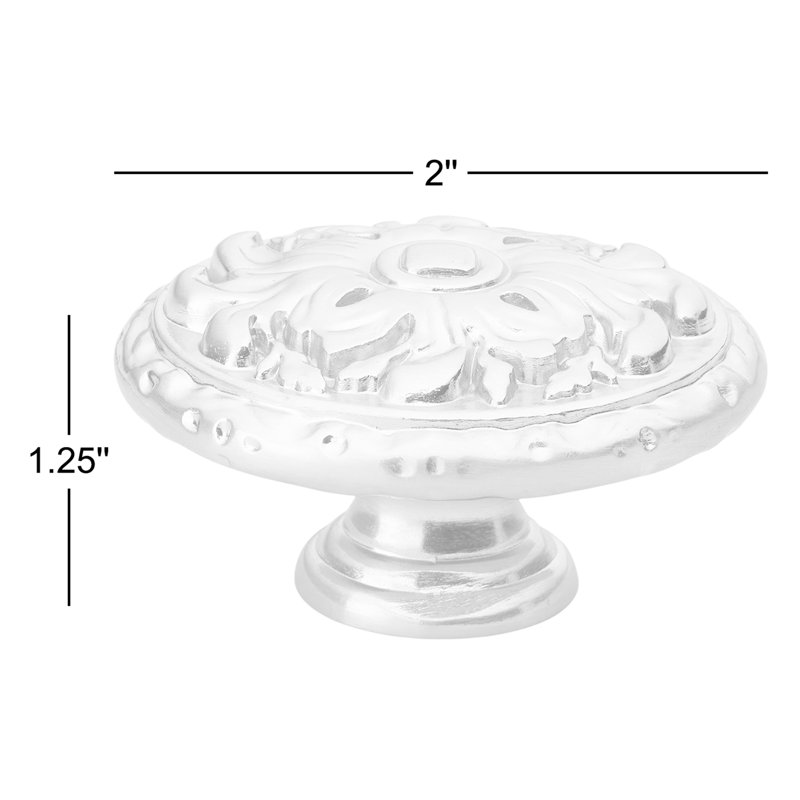 Old World 2" Length Oval Knob, Oil Rubbed Bronze