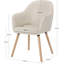 Mirakel 47cm H Velvet Upholstered Armchair-1417377039-1458069190