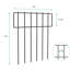 Barrière pour clôture Pet and Grarden 20Pcs