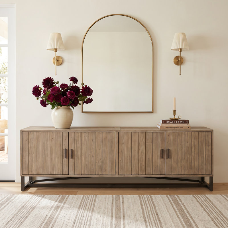 Lopez Media Console, Natural