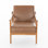 Wythe Mid Century Modern Solid Wood Armchair