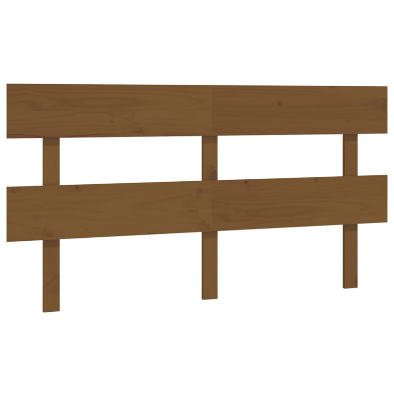 Clovis Solid Wood Headboard, Brown, 204 x 81 cm