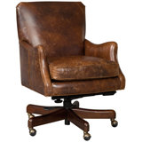 Imperial Leather Swivel Executive Chair