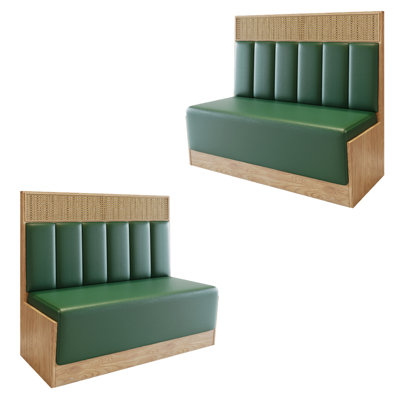 Banc rembourré en similicuir