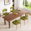 Modern Minimalist Dining Chair With Wood Legs, Mid-Century Accent Chair For Kitchen, Living Room, And Vanity-1149533054-1149533052